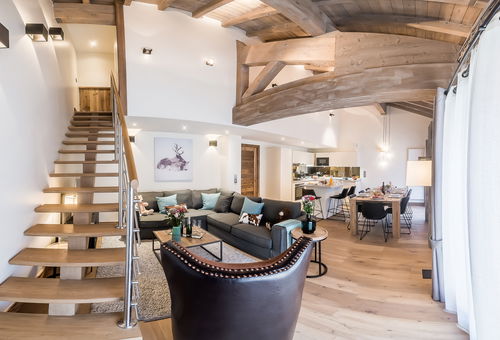 Very nice contemporary duplex apartment with balconies and terraces with a...
