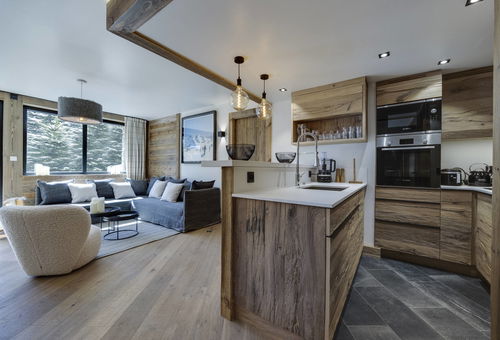 Spacious and cosy apartment on the ground floor with a heating floor terrace...