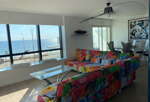 En plein centre de La Baule, bel appartement avec terrasse et vue mer