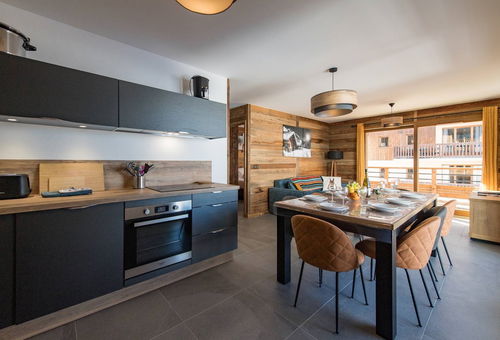 Appartement neuf sur les pistes.