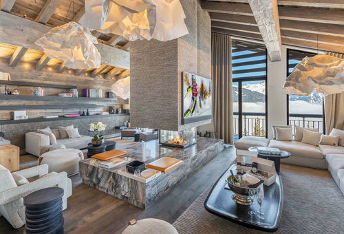 Without doubt, the chalet is the most luxurious property in Courchevel...