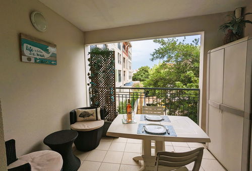 200m from the beach.