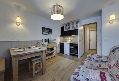 Apartment close to the ski school and the slopes located in Tignes le Lac