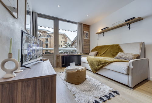 Proche des pistes de ski et à deux pas de l'école de ski.