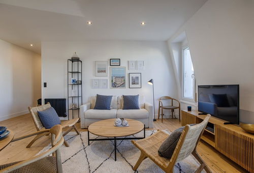 Grand appartement lumineux idéalement situé au centre de Deauville, la plage...