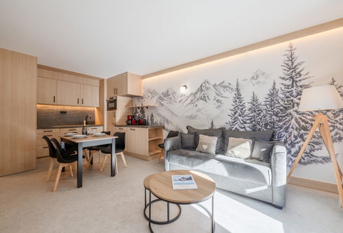 Nice apartment with a lift located in the district of Chamonix Sud