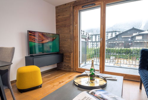 Very nice apartment in the center of Chamonix, with a view on the Brévent