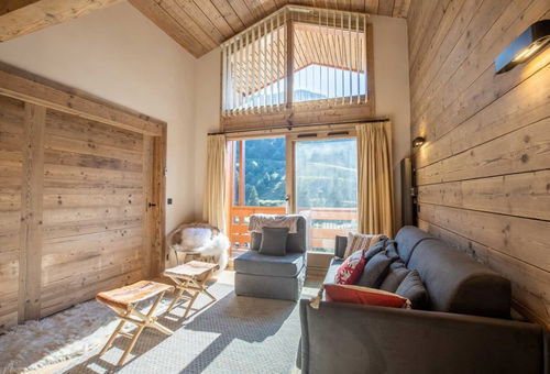 Magnifique duplex avec sauna situé à Méribel Mottaret et au pied des pistes