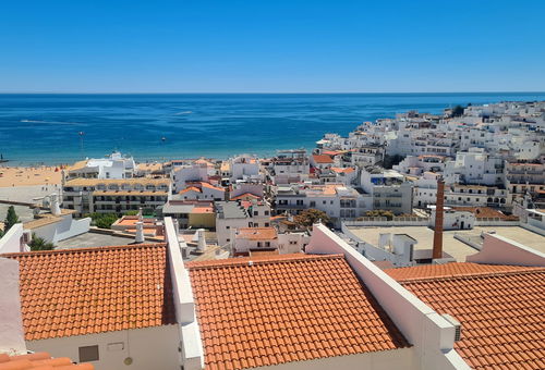 Albufeira, Sea and old town view (32)