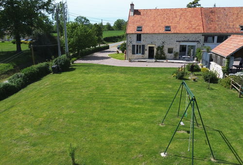 Dans la belle ville de Nohant-Vic, Centre-Val de Loire, France.