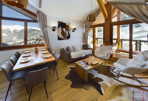Penthouse familial skis aux pieds.