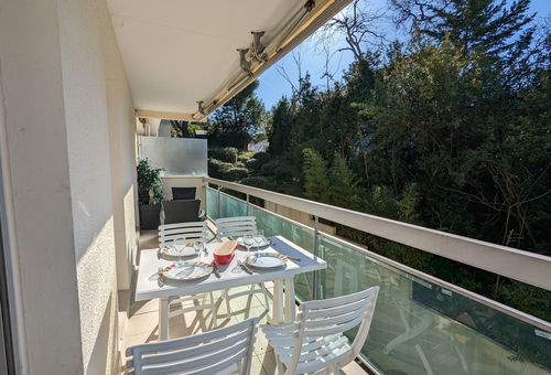 Dans le centre d'Arcachon, agréable appartement pour 4 personnes avec balcon...