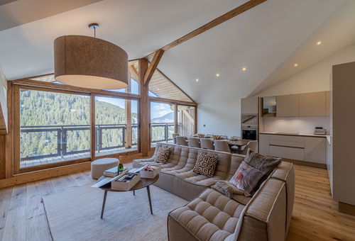 Wonderful view to the mountains.