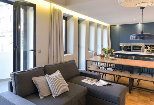Magnificent apartment for 14 people.
