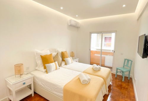 With shared swimming pool.