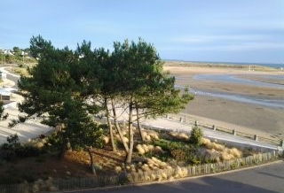 Herrlicher Meerblick von der Terrasse, 50 m vom Strand entfernt.