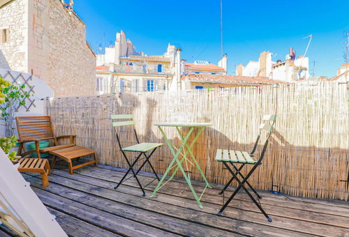Studio avec terrasse - Vieux Port & Cours Julien