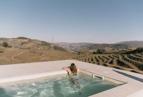 Maison de vacances avec piscine privée autour des vignes de Douro, située à...