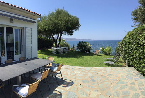 Waterfront house with private terrace and garden overlooking everything...