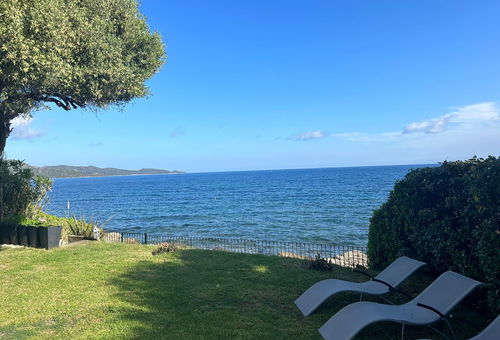 Waterfront house with private terrace and garden overlooking everything...