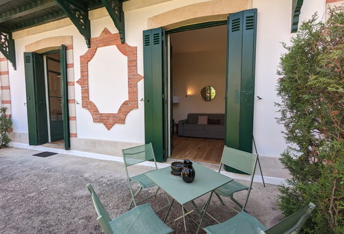 Arcachon - Winter district - Apartment with a little garden.