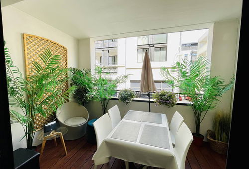 In a recently built residence - 400m from the beach - Arcachon.