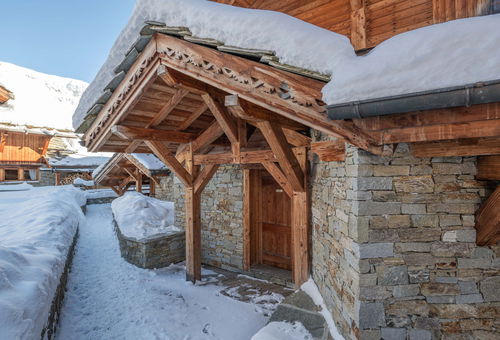 Chalet Bouquetin at the foot of the slopes