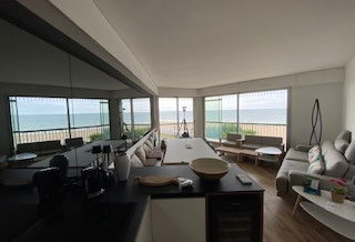 Benoit's beach in La Baule, holiday apartment with sea view.
