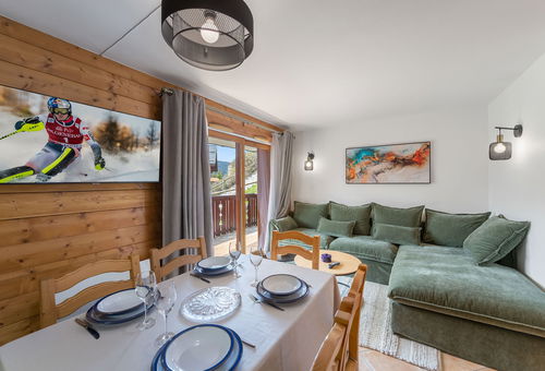 Agréable appartement avec terrasse proche des pistes et des commerces -...