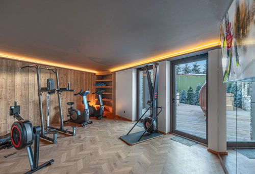 Newly built apartment located next to Courchevel 1850 ski slopes.