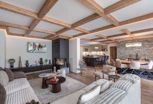 Courchevel 1850 in the center, new built apartment of 151sqm right on the...