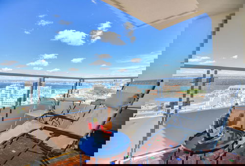 Vue époustouflante sur l'horizon, les Iles du Frioul et la mer Méditerranée -...