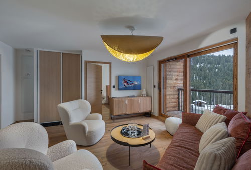 Appartement avec vue montagne proche des pistes - Courchevel Moriond