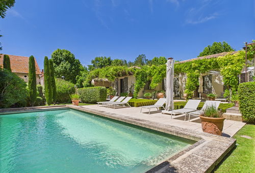 Superbe mas au coeur du village de Maussane les Alpilles