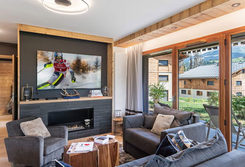 Beautiful apartment with terrace 15 minutes walk from the centre of Megève...