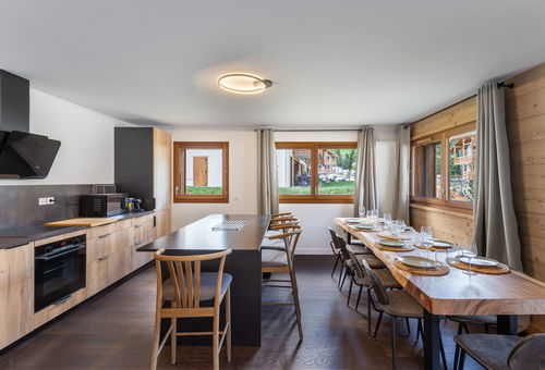 Appartement de 100m2 situé à 15 minutes à pied du centre village de Megève.