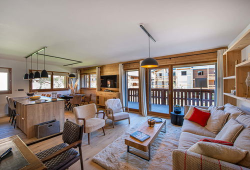Spacious apartment 15mn from the village centre - Megève