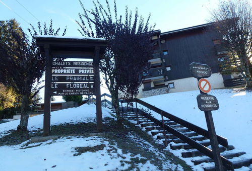 Two rooms appartment at the foot of the slopes 