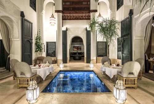 Magnificent Riad In The Heart Of The Medina Of Marrakech.