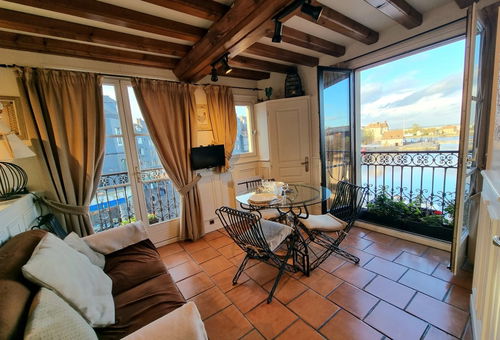 Key West – charmantes Studio am Hafen von Honfleur – herrliche 360°-Aussich