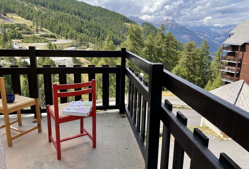Appartement studio  5 couchages à 100m des pistes - Risoul 1850