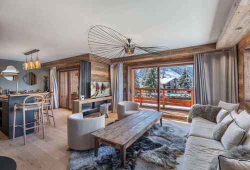 Magnifique appartement avec sauna, hammam et salle de sport au pied du Mont...