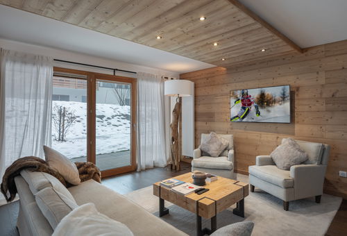 Appartement spacieux et décoré avec goût - Megeve