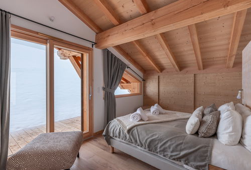 Chaleureux chalet avec une vue incroyable sur le Mont Blanc, aux prestations...