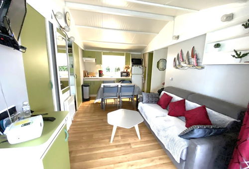 Chalet located in a 4* campsite with 2 swimming pools, a mini-golf course, a...