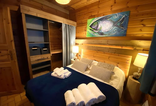 Wooden chalet with a spa bath located in the heart of nature - La Bresse