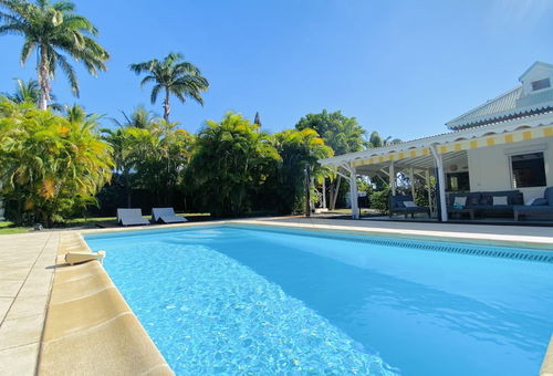 Typical Creole style villa