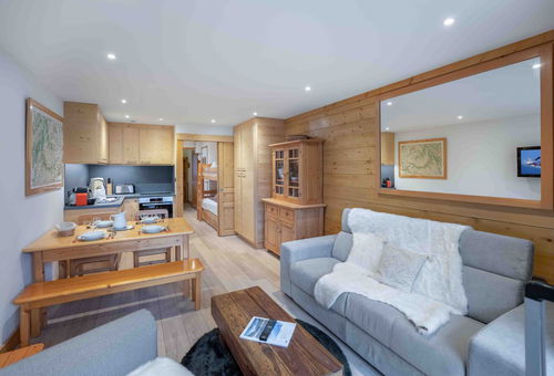 Agréable appartement skis aux pieds au coeur du village, à 3mn de la Chaudane...