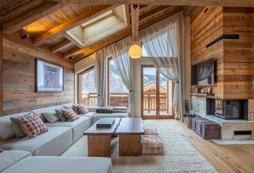 Prestaions exceptionnelles pour ce chalet dans le quartier du Gittaz - Méribel