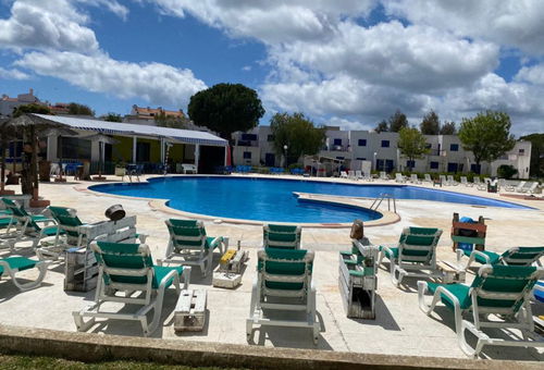 Nice Terrace and Pool Alvor Flat